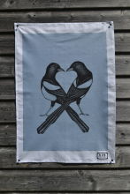 &#039;Two for Joy&#039; Tea Towel.